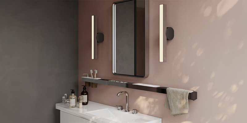 éclairage salle de bains moderne