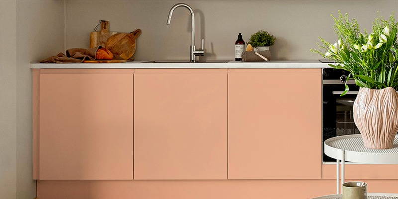 Façades couleur pêche Sweetch Interior